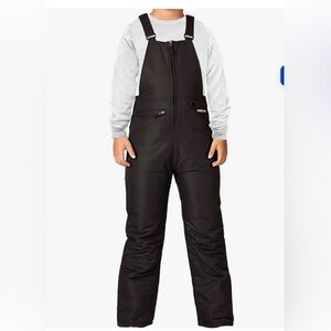 Kids Arctix Black Snow Bib Overalls